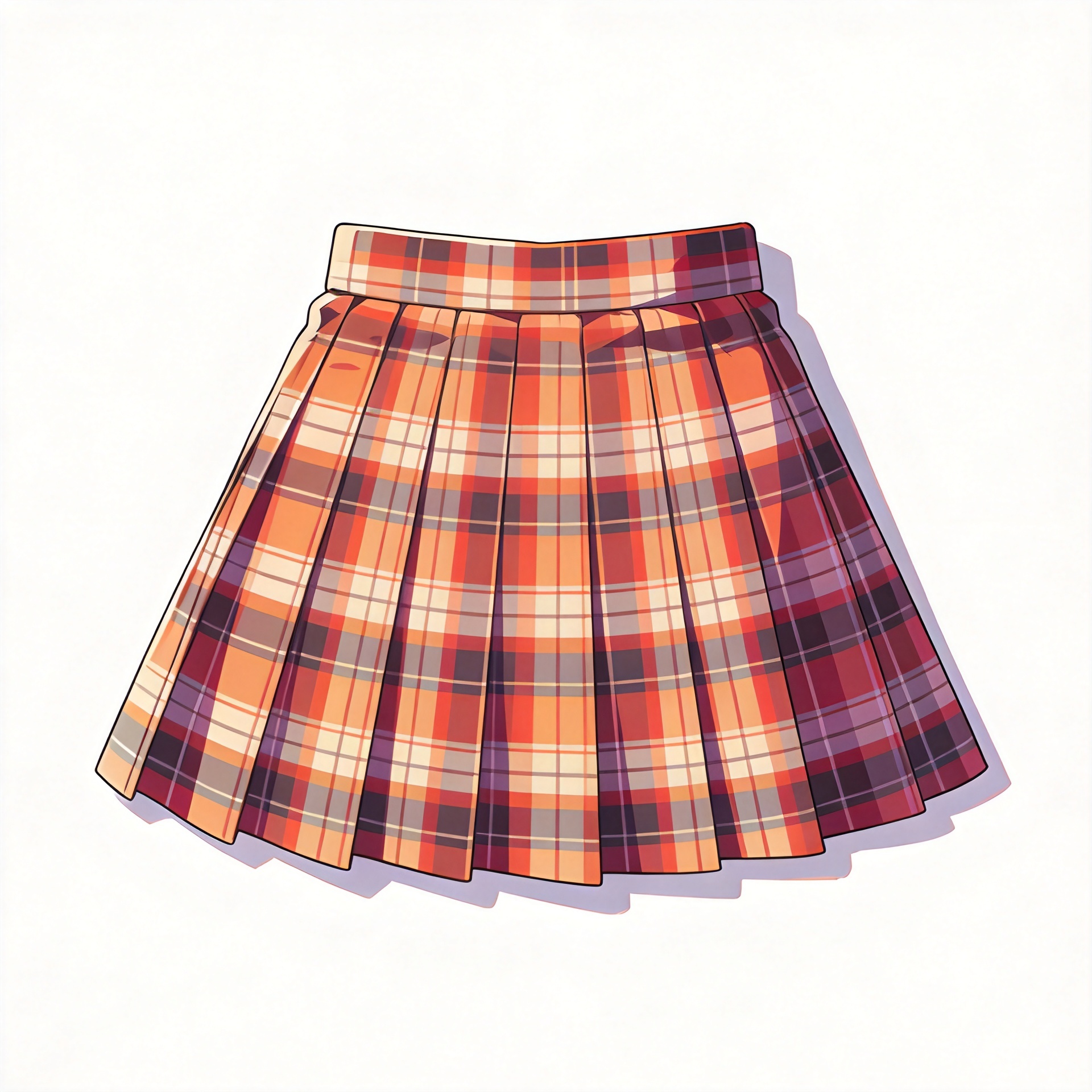 Pleated Skirt