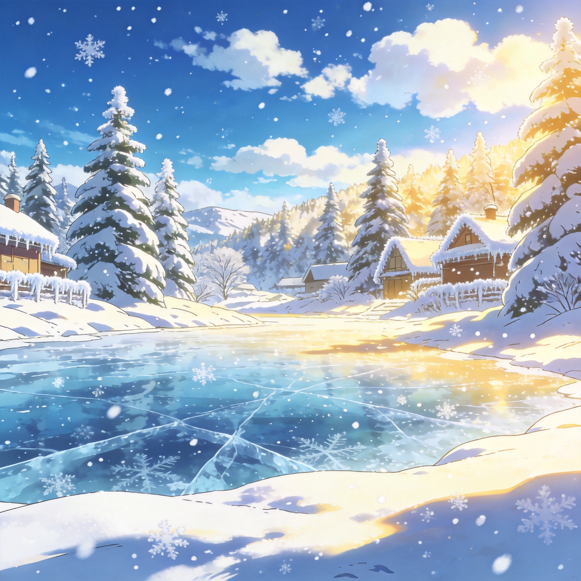 Snowy Scene